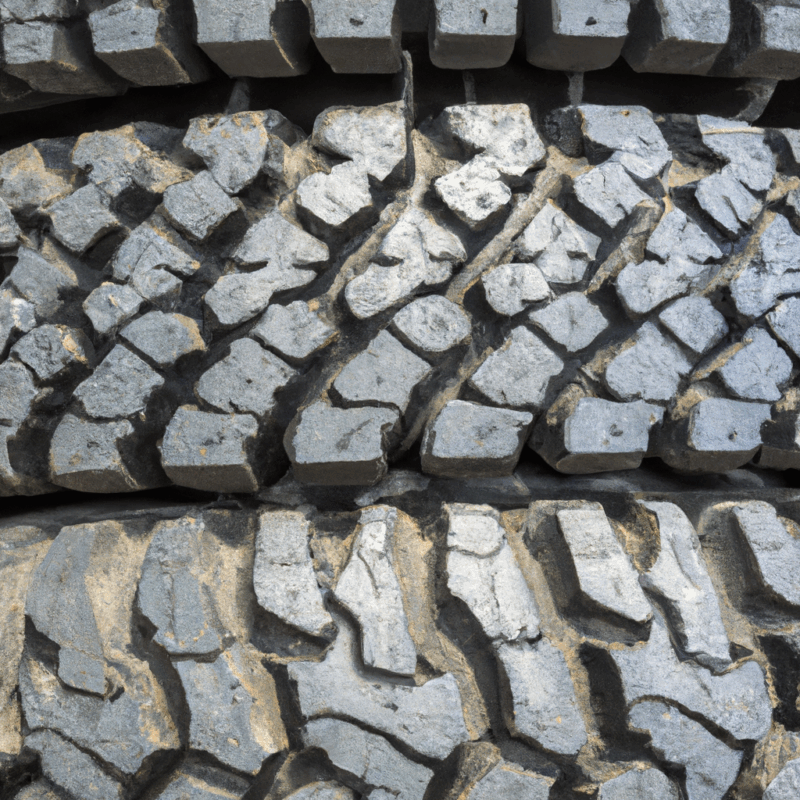 various offroad tires for Jeep on different terrains